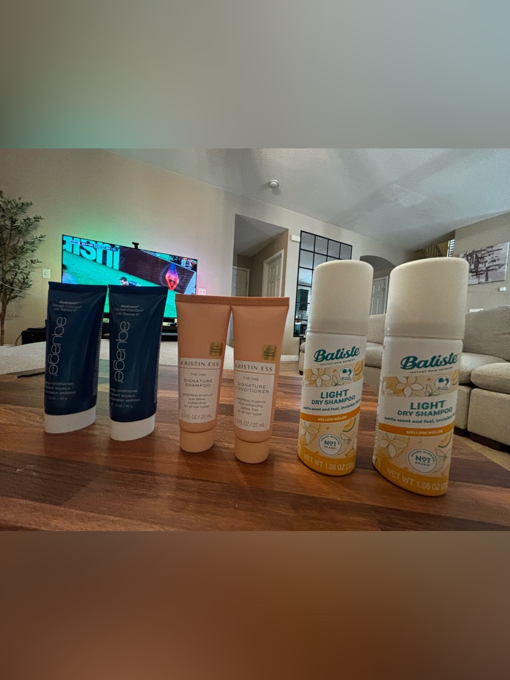 5x$25 Bundle Dry shampoo / conditioner/ shampoo samples NEW Travel size